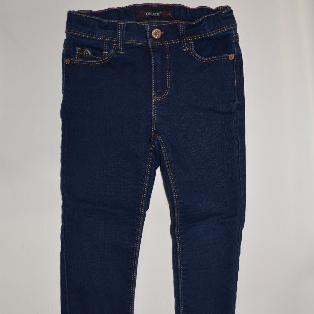 Jordache Denim Jeans Girls Size 3T Dark Blue Skinny
